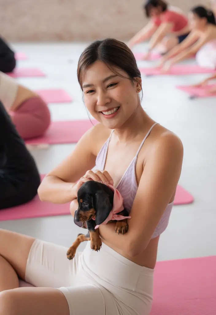เมืองไทยประกันชีวิต จัดกิจกรรม PUPPY YOGA BKK ฮีลใจกับน้องหมา (12)